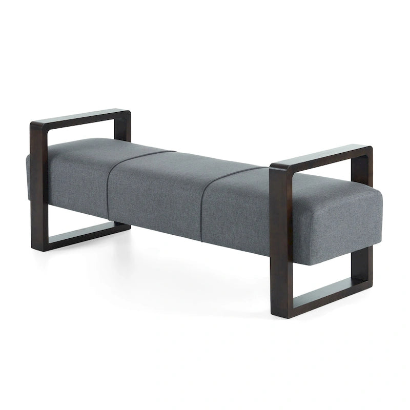 Christopher Knight Home - Taylor Long Upholstered Modern Ottoman Bench with Multi-Functional Design