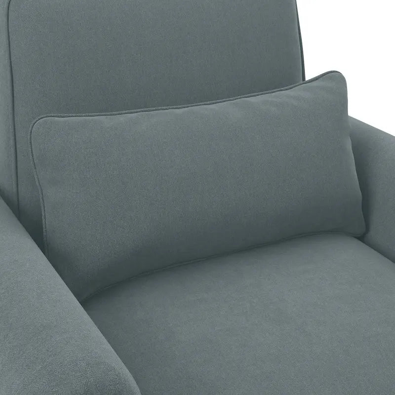 Bush Furniture Coventry Living Room Accent Chair with Ottoman Set