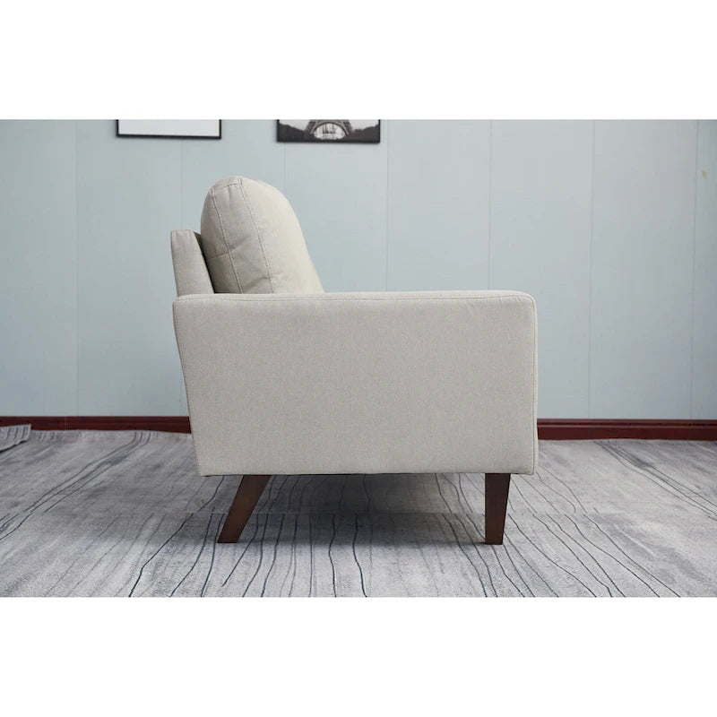 Adelaide 70 Linen Square Arm Sofa