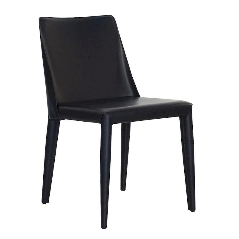 Ace Mid-Century Modern Vegan Leather Dining Chair