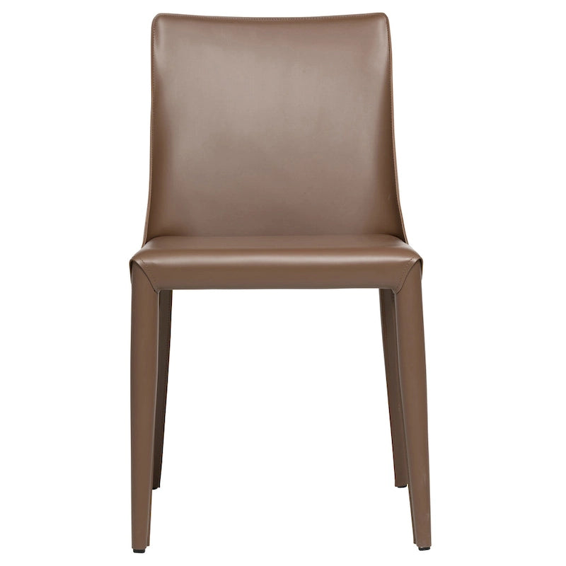 Ace Mid-Century Modern Vegan Leather Dining Chair