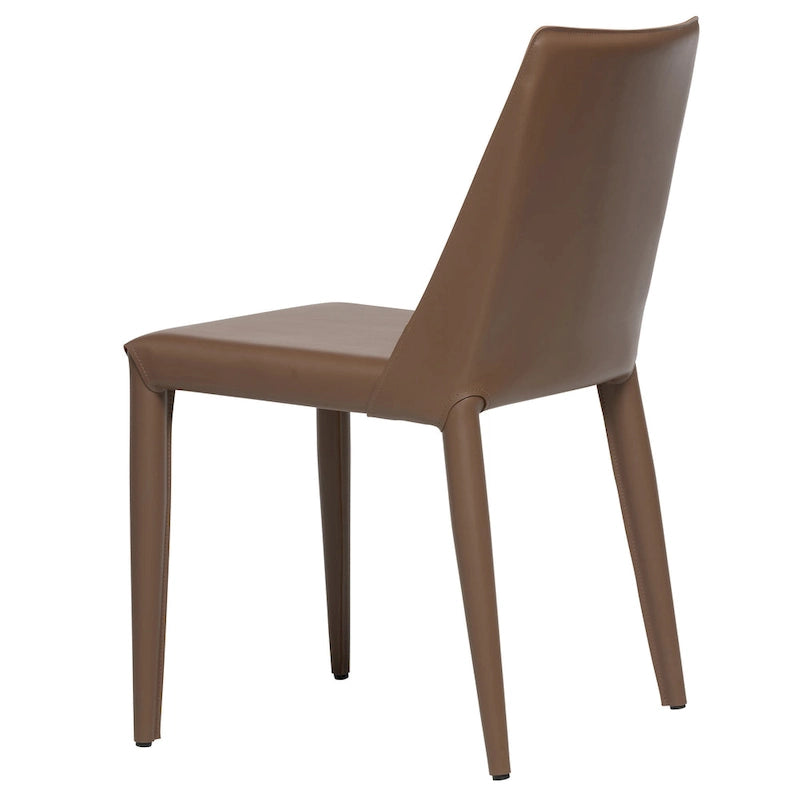 Ace Mid-Century Modern Vegan Leather Dining Chair