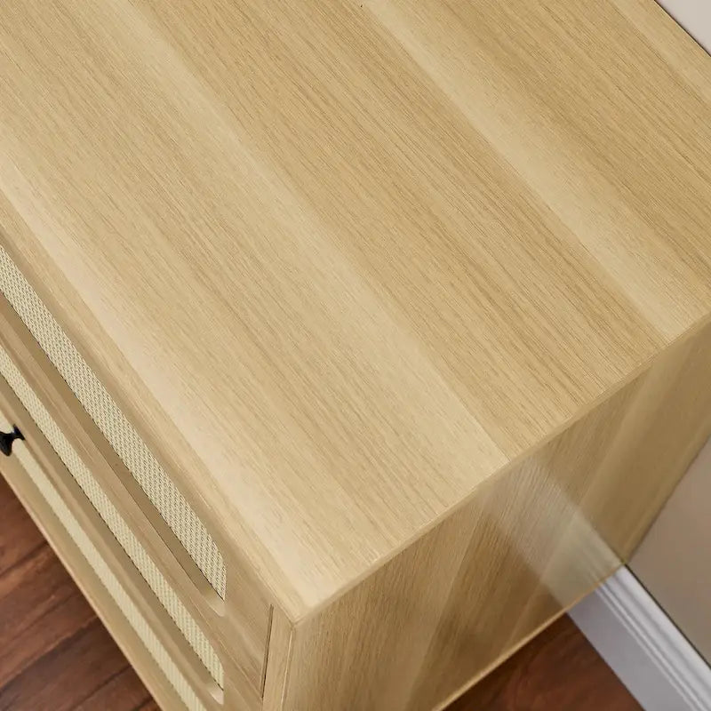 Antique Wooden Six-Drawer Dresser for Bedroom, TV Cabinet, or Living Room Storage