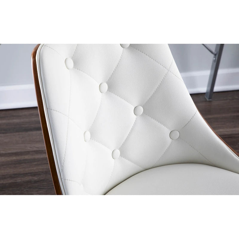 Carson Carrington Arvika Mid-century Modern Walnut Wood Dining Chair - N/A