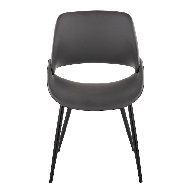 Carson Carrington Svellingen Dining Chair with Tapered Metal Legs (Set of 2)