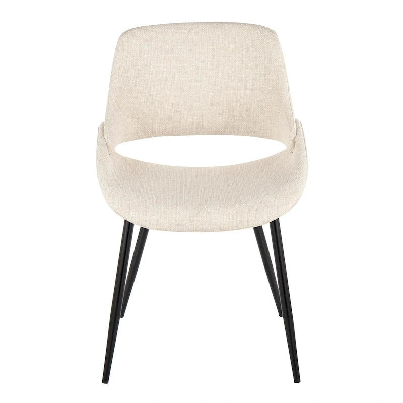 Carson Carrington Svellingen Dining Chair with Tapered Metal Legs (Set of 2)