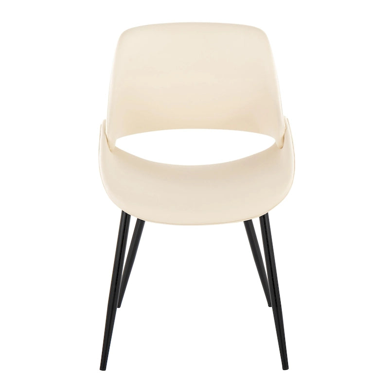 Carson Carrington Svellingen Dining Chair with Tapered Metal Legs (Set of 2)