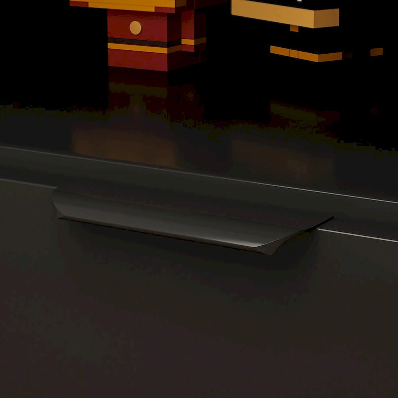 Ambient Electric Fireplace and Durable TV Stand Energy Efficient