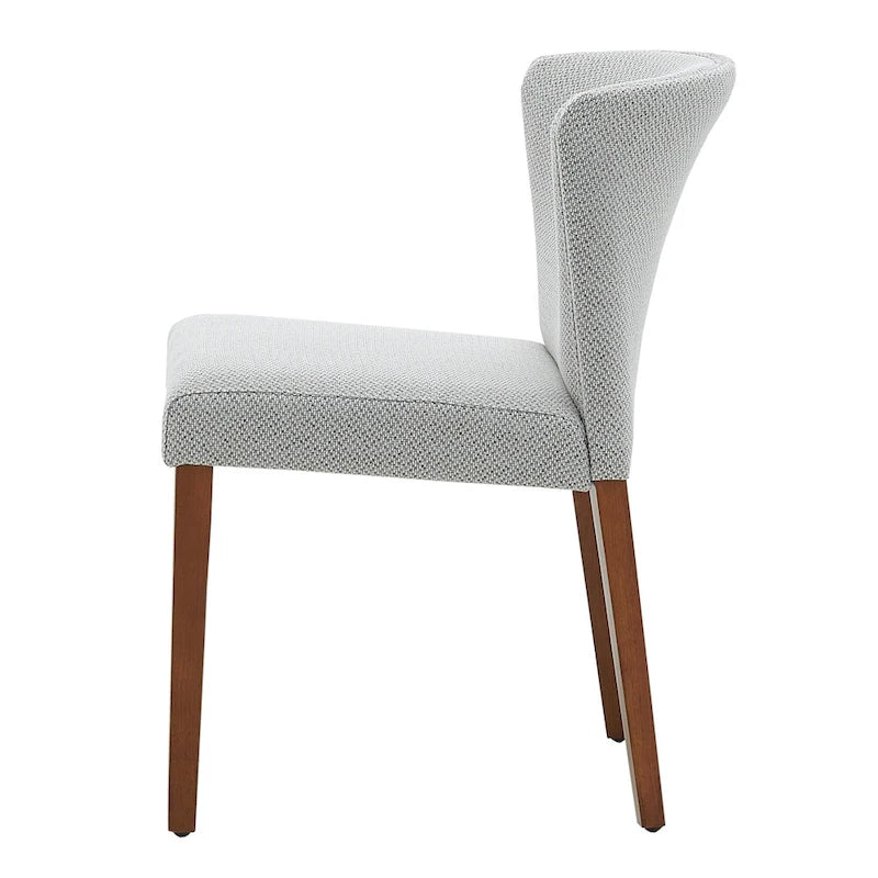 Albie KD Fabric Dining Side Chair, (Set of 2)