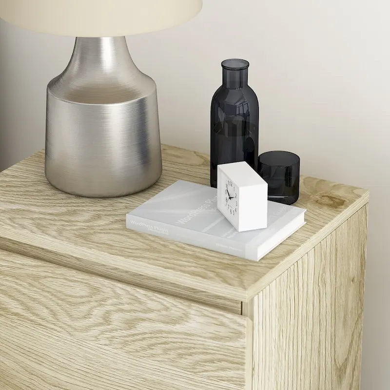 2-Drawer Nightstand End Table Console Table