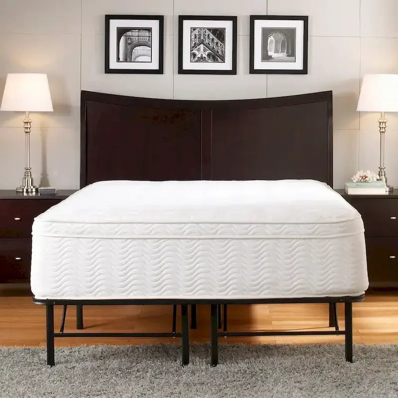 Boyd Sleep Heavy Duty Queen 14-inch Platform Bed Frame - Easy Set-up