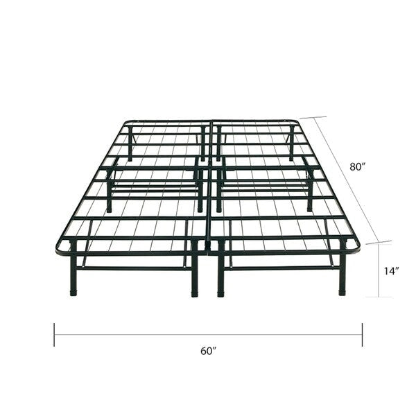 Boyd Sleep Heavy Duty Queen 14-inch Platform Bed Frame - Easy Set-up