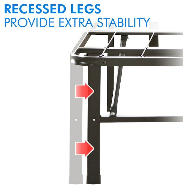 Boyd Sleep Heavy Duty Queen 14-inch Platform Bed Frame - Easy Set-up