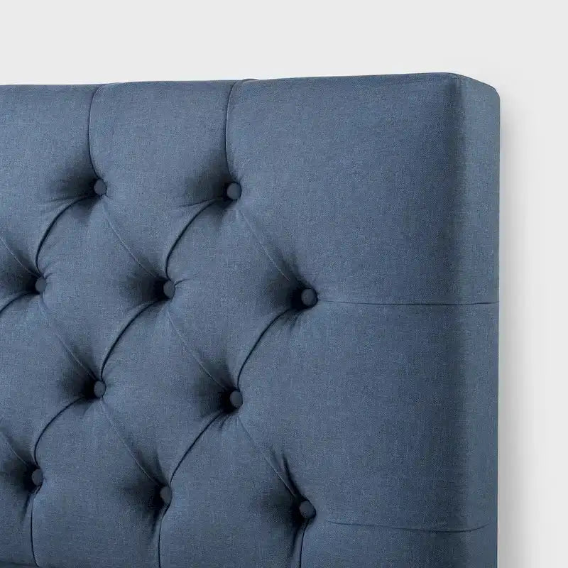 Priage by ZINUS Upholstered Button-tufted Platform Bed Frame