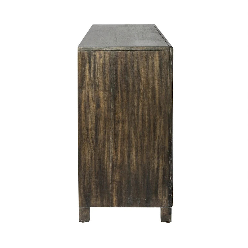 Chaucer Aged Whiskey 3 Door Accent Cabinet