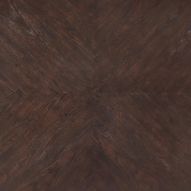 Andrea Espresso and Velvet 7-Piece Dining Set by iNSPIRE Q Modern