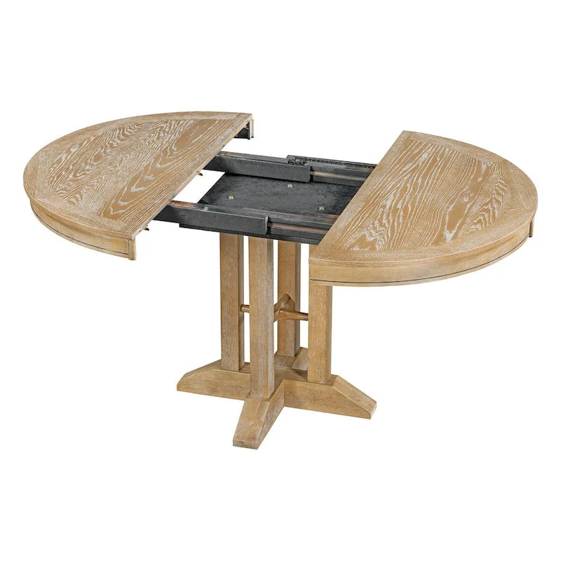 56 Dining Table Extendable Oval Table