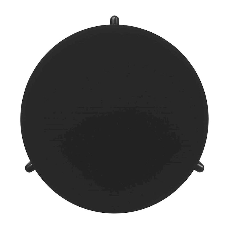 Harrison Black Round Coffee Table