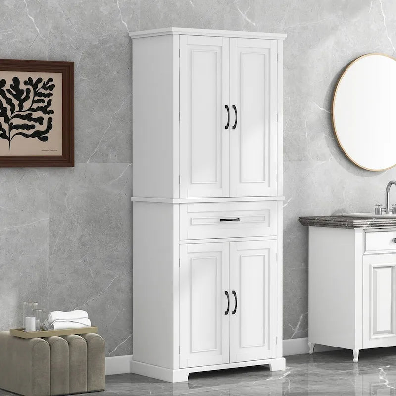 Bathroom Storage Cabinet with Adjustable Shelf