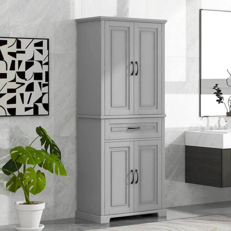 Bathroom Storage Cabinet with Adjustable Shelf