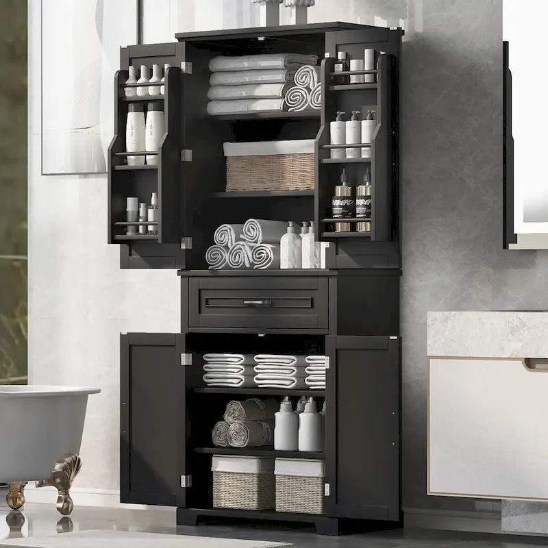 Bathroom Storage Cabinet with Adjustable Shelf